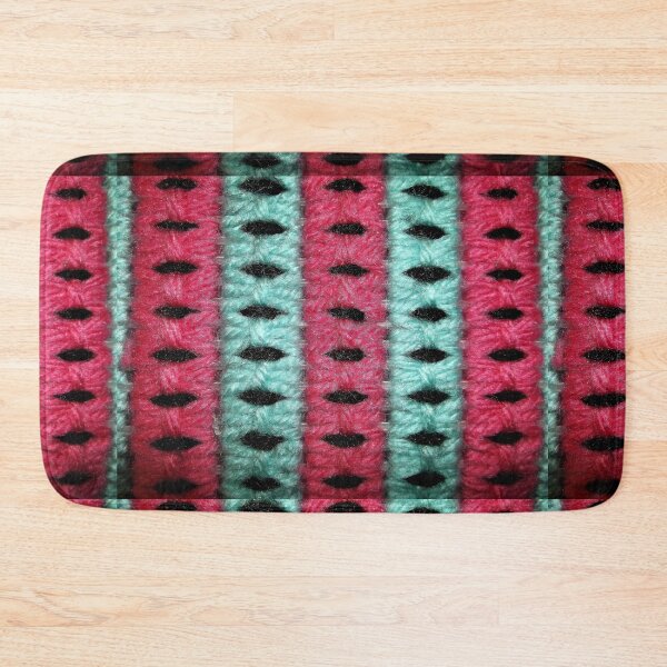 Item preview, Yarn Art (pink, turquoise, black) designed and sold by Scott and Mary Schneider art_photography.