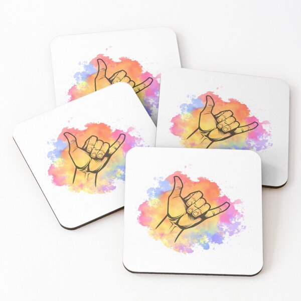Item preview, Shaka greeting hand sign designed and sold by DE-Couple.