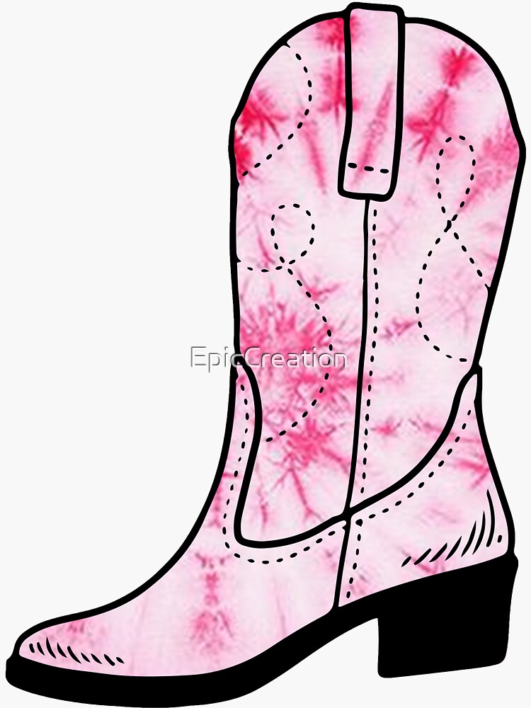 Tie dye hotsell cowboy boots