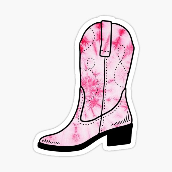 tie dye cowgirl boots