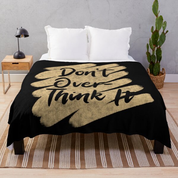 Item preview, Don&x27;t overthink it, positive quote. Essential designed and sold by ormsmalysbh.