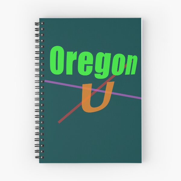 Item preview, Oregon U abstract design designed and sold by lobodelnoir.
