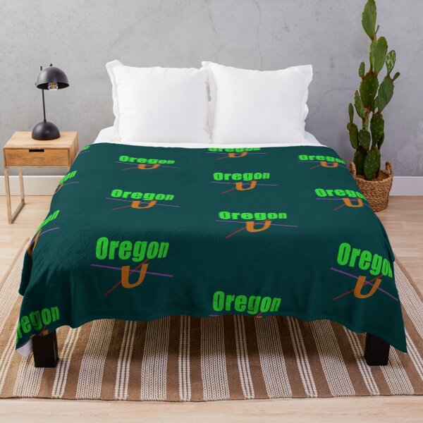 Item preview, Oregon U abstract design designed and sold by lobodelnoir.