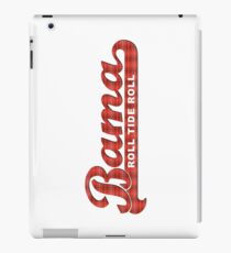 Bama Plaid Roll Tide Roll iPad Case/Skin