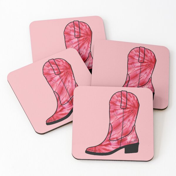 Item preview, Preppy Red Tie Dye Cowgirl Boot designed and sold by EpicCreation.