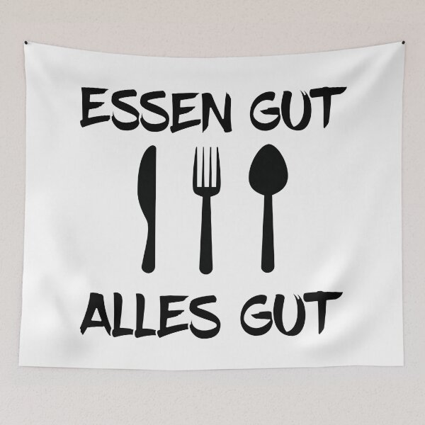 Artikelvorschau, Essen gut, Alles gut. entworfen und verkauft von DE-Couple.