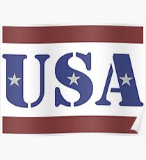 USA Vintage Poster