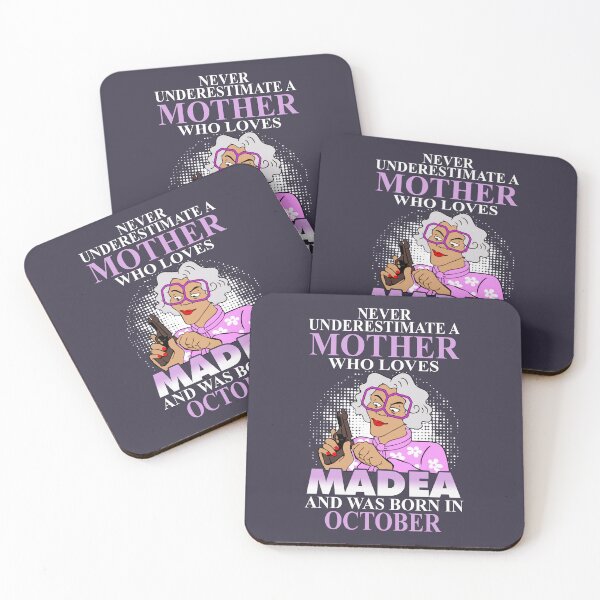 Item preview, Never Underestimate A Mother Who Loves Madea And Was Born In October designed and sold by Kristineiu12.