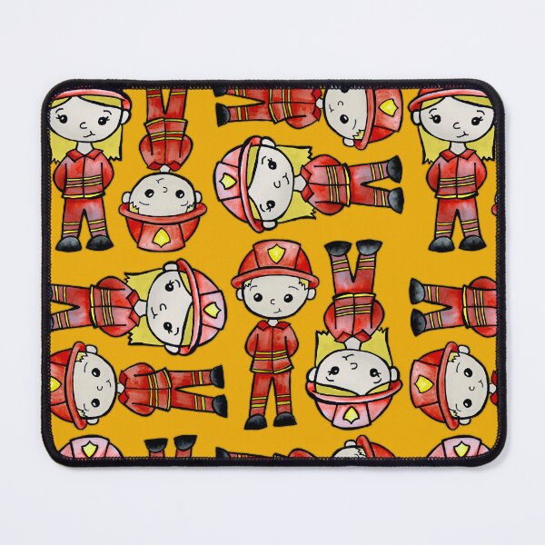 Item preview, Firefighter Watercolor designed and sold by kmstudio.