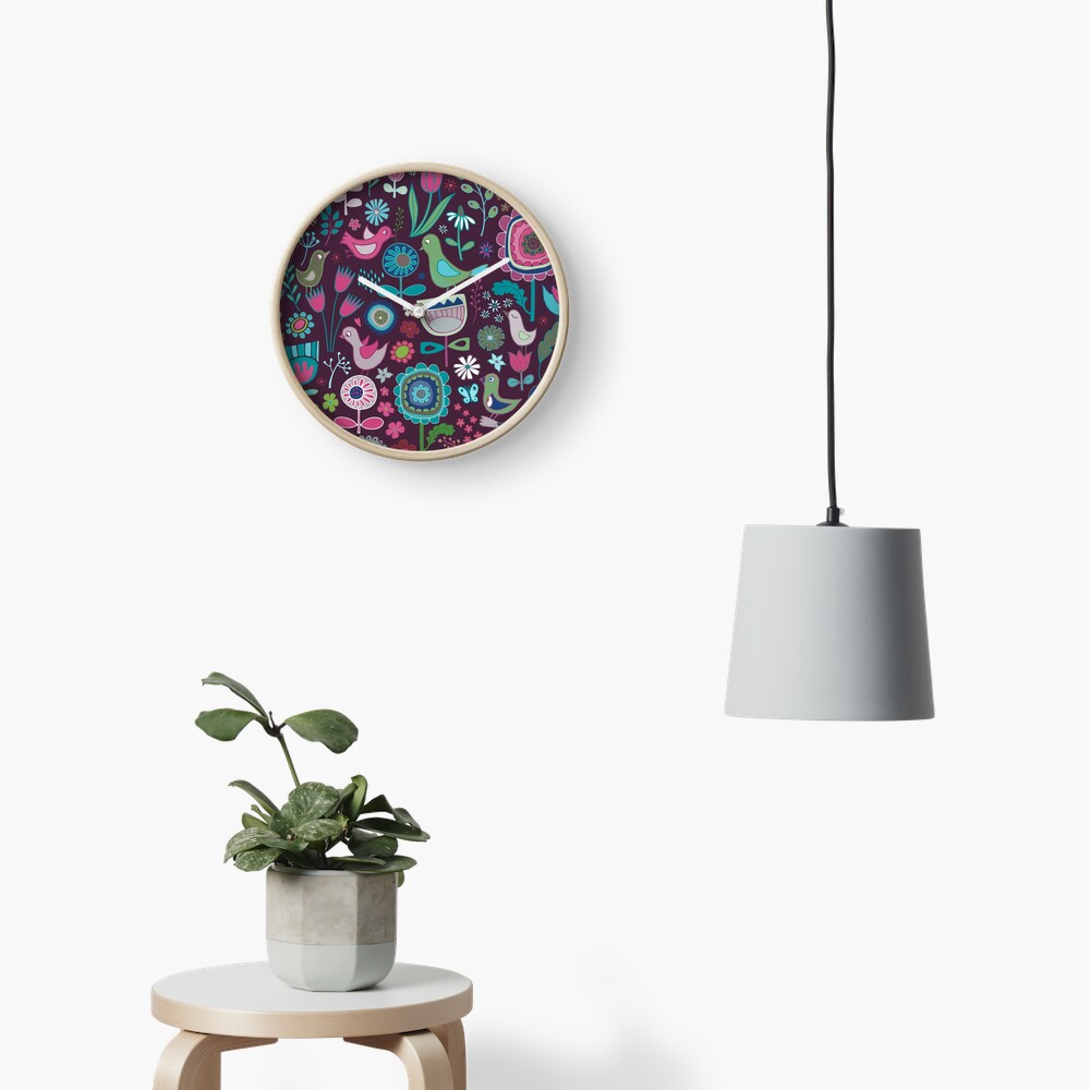 Item preview, Clock designed and sold by Cecca-Designs.
