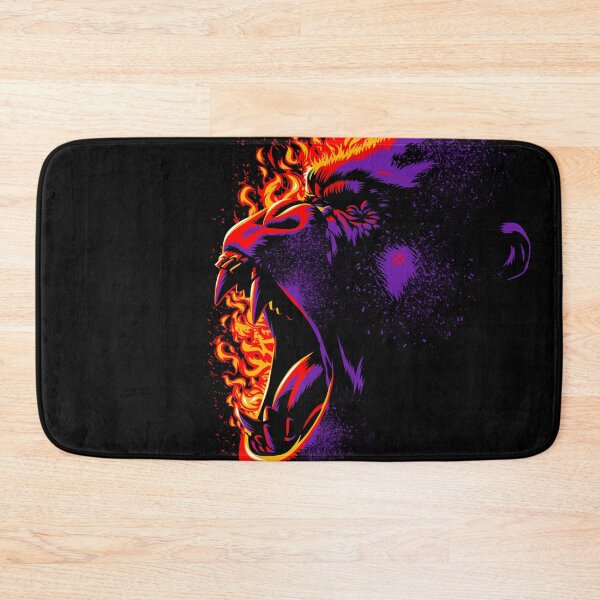 Item preview, gorilla on fire designed and sold by albertocubatas.