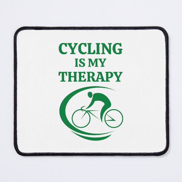 Item preview, Cycling Is My Therapy designed and sold by RedTomasB.