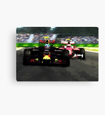 Max Verstappen - Win number 1 Canvas Print