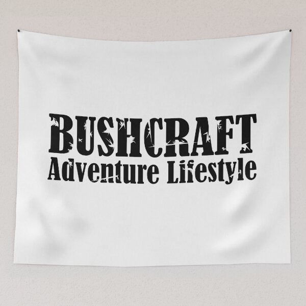 Item preview, Bushcraft design illustration adventure forest nature lifestyle designed and sold by AndreMi.