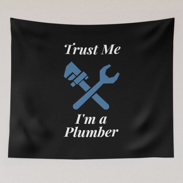 Item preview, Trust Me I'm a Plumber designed and sold by Profession-Co.
