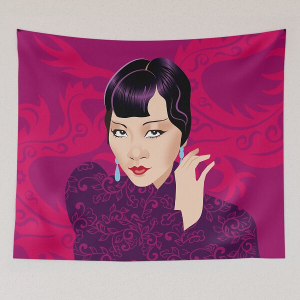 Item preview, Anna May Wong designed and sold by AleMogolloArt.
