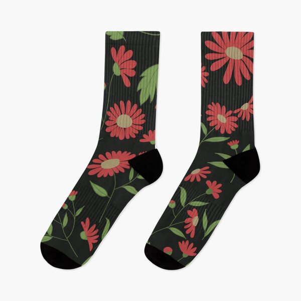 Item preview, Red floral design (colour palette, color palete) designed and sold by Sanaura.