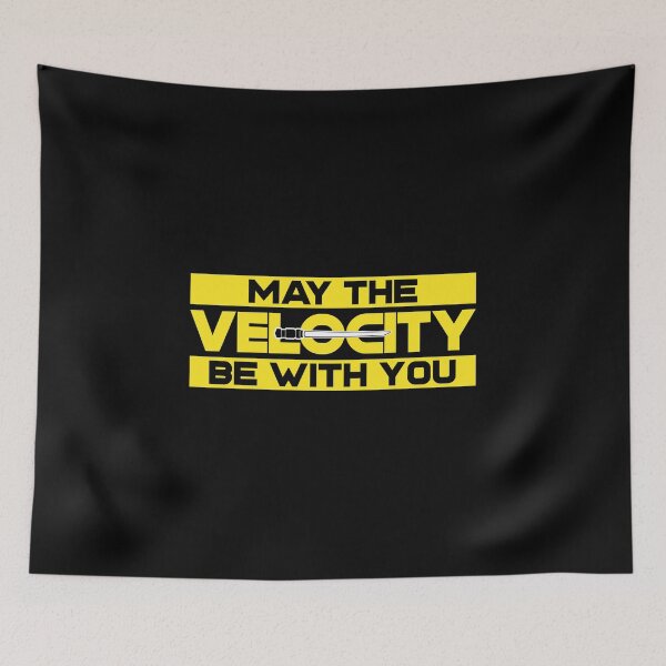 Item preview, May the velocity be with you designed and sold by Salma Satya & Co.