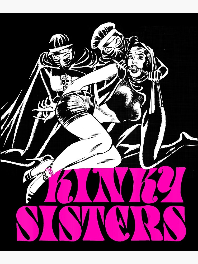 Bdsm Gagged Bondage Nun Sexy Kinky Sisters Dominance Poster By Ritualwalker Redbubble