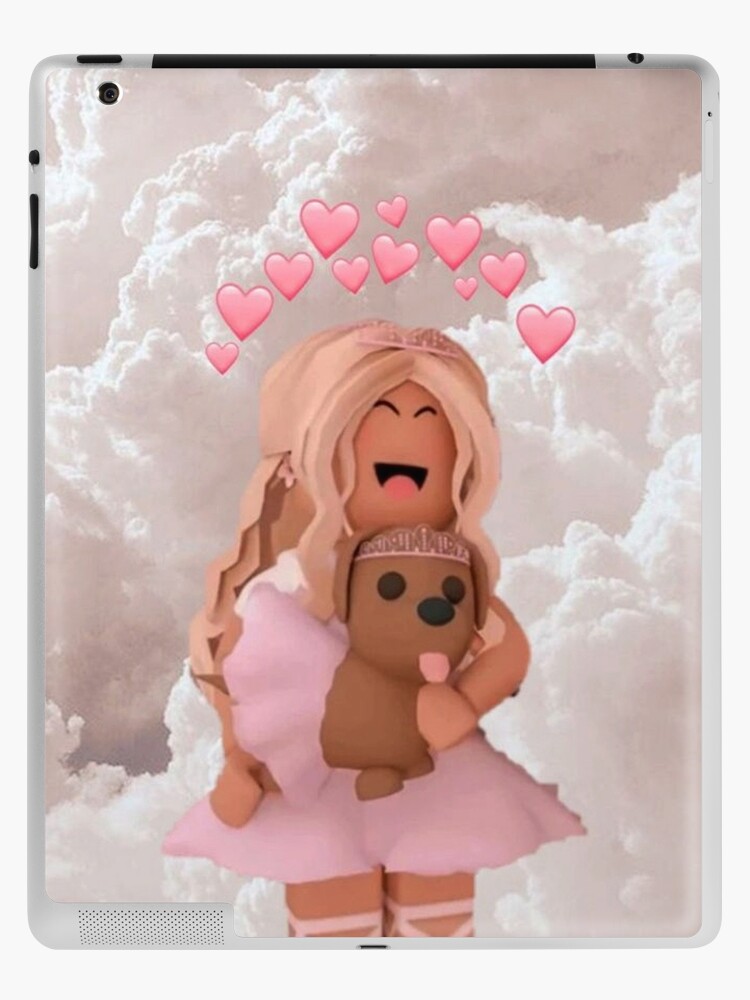 t-shirt roblox girl | iPad Case & Skin