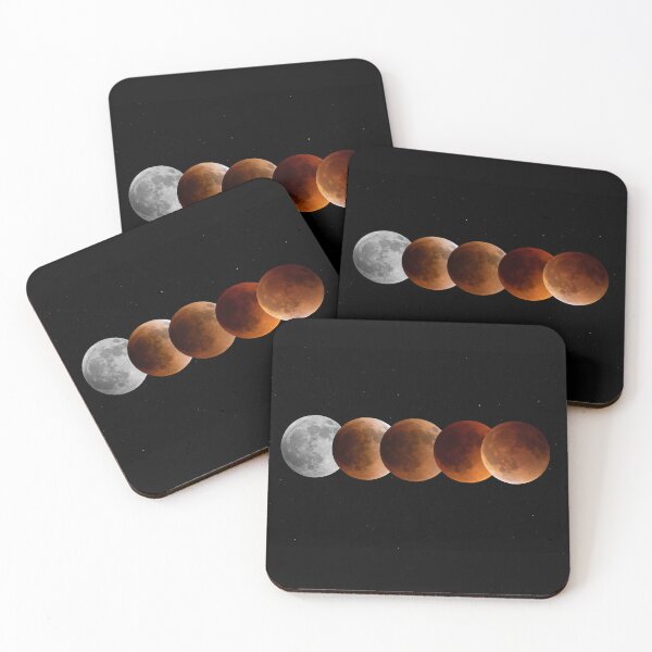 Item preview, Super Flower Blood moon - Lunar eclipse designed and sold by James Cumming.