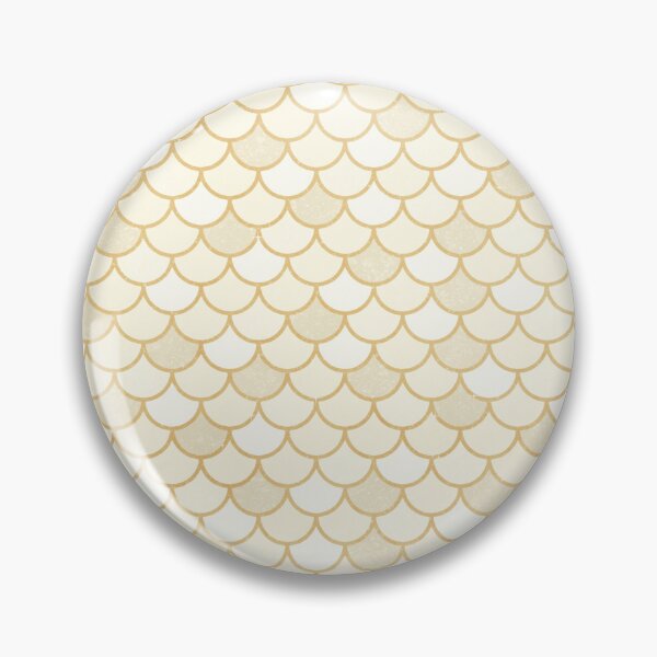 Item preview, Pale Yellow Mermaid Scales Pattern designed and sold by Saanis.