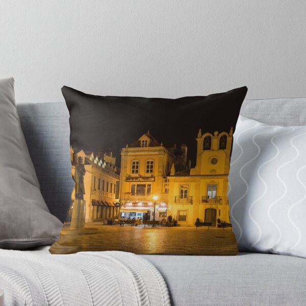 Item preview, A Portuguese Irish Pub - Cascais Portugal Night Magic designed and sold by Georgia Mizuleva.
