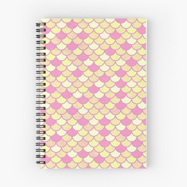 Item preview, Yellow and Pink Mermaid Scales Pattern designed and sold by Saanis.