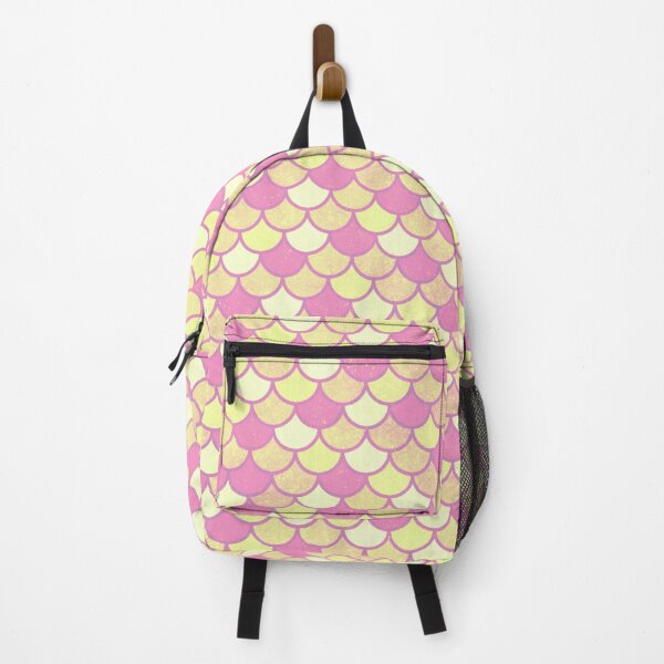Item preview, Yellow and Pink Mermaid Scales Pattern designed and sold by Saanis.