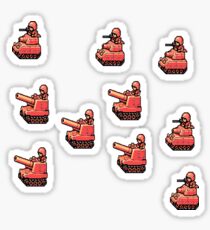 Advance Wars tanks Sticker