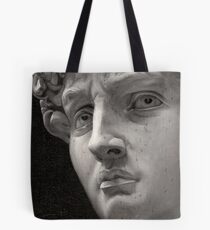 Michelangelo David Oil Painting Tote Bag