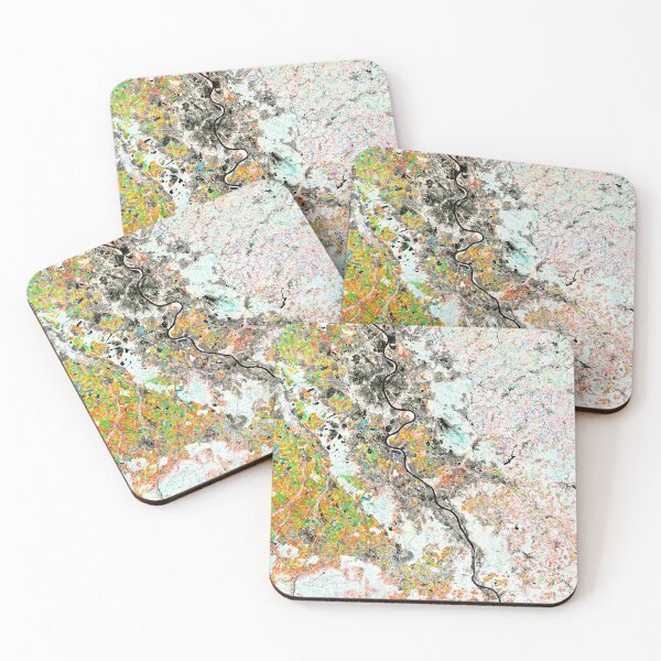 Item preview, Rhine River, Germany from space designed and sold by Raureif.