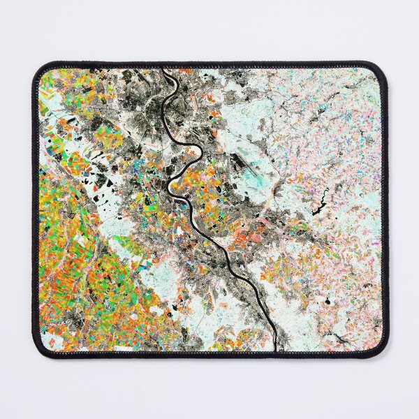 Item preview, Rhine River, Germany from space designed and sold by Raureif.