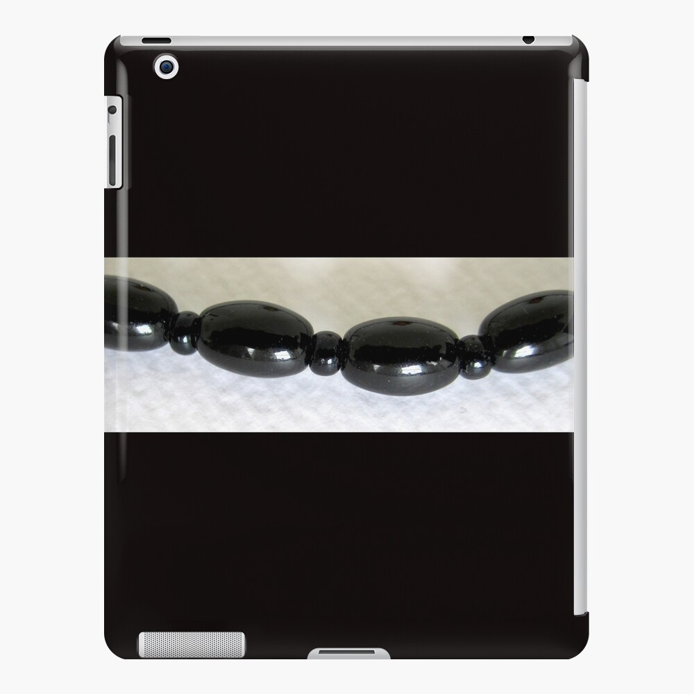 Black beads design iPad Case & Skin