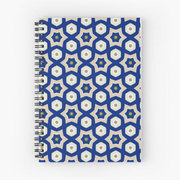 Item preview, Modern Trendy Blue and olive green Triangular floral Seamless Pattern  designed and sold by PatternFantasy.