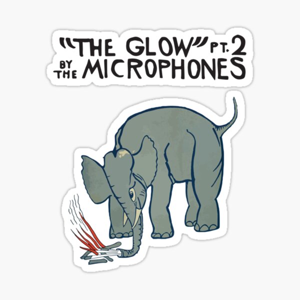 The Microphones The Glow pt 2 Essential T-Shirt" Sticker for Sale by LeoHoffmann | Redbubble