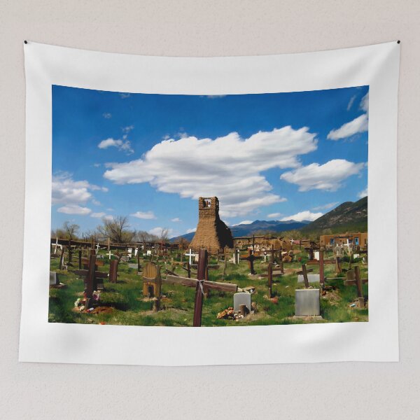 Item preview, Taos Pueblo Cemetery  designed and sold by Kurt  Van Wagner.