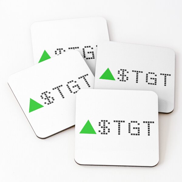 Item preview, Target ($TGT) Stock Ticker Green - Black Font designed and sold by frankyou.