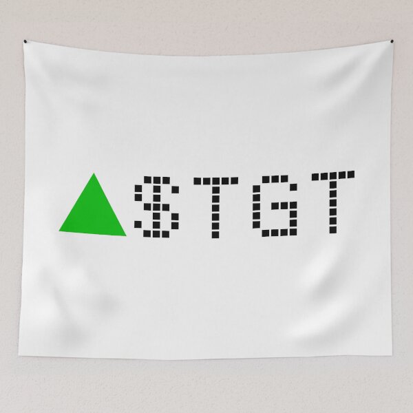 Item preview, Target ($TGT) Stock Ticker Green - Black Font designed and sold by frankyou.