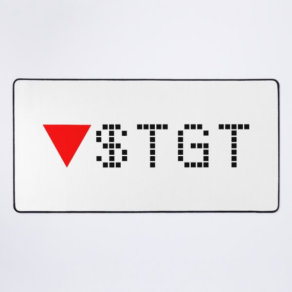 Item preview, Target ($TGT) Stock Ticker Red - Black Font designed and sold by frankyou.