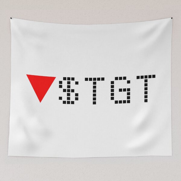 Item preview, Target ($TGT) Stock Ticker Red - Black Font designed and sold by frankyou.