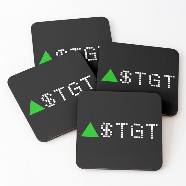 Item preview, Target ($TGT) Stock Ticker Green - White Font designed and sold by frankyou.