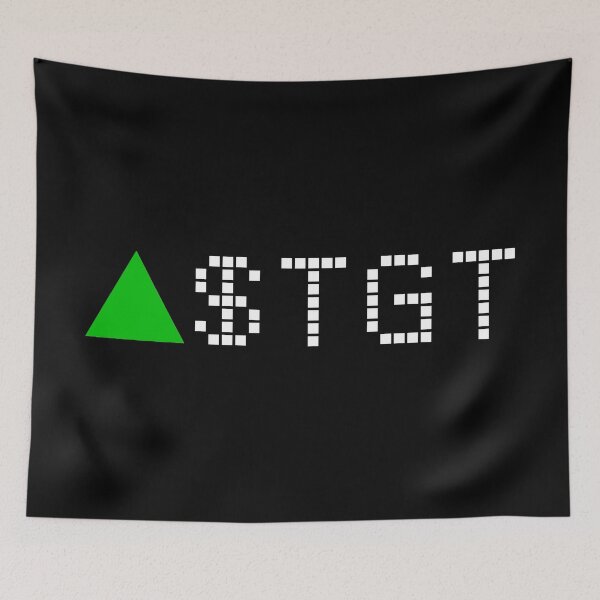 Item preview, Target ($TGT) Stock Ticker Green - White Font designed and sold by frankyou.