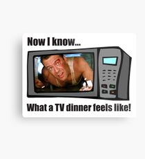 Now I know...What a TV dinner feels like! Metal Print