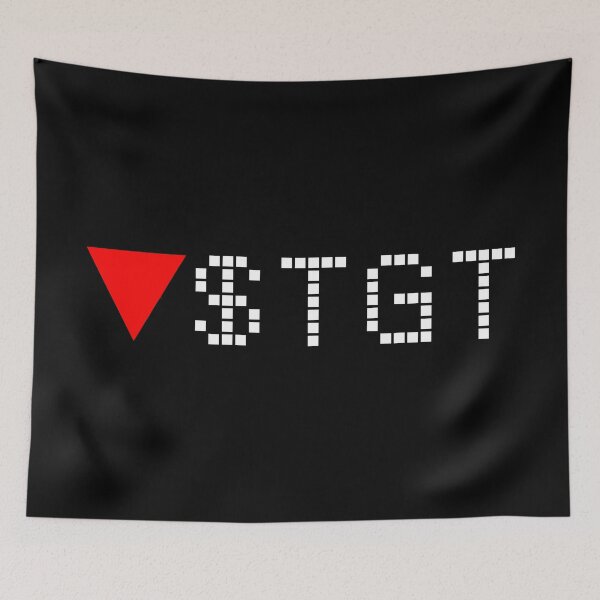 Item preview, Target ($TGT) Stock Ticker Red - White Font designed and sold by frankyou.