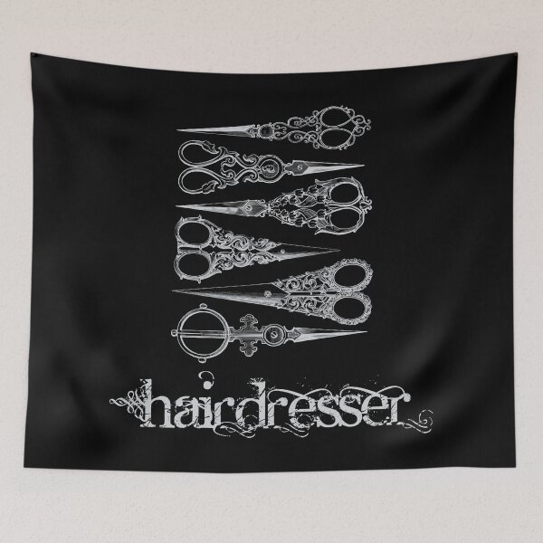 Item preview, Vintage Hairdresser Hair Classic Scissorse designed and sold by Blok45.