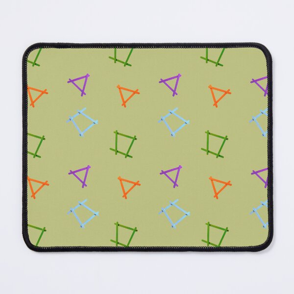 Item preview, Popsicle Stick Geometry - Green Version designed and sold by KeksWorkroom.