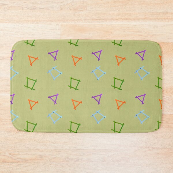 Item preview, Popsicle Stick Geometry - Green Version designed and sold by KeksWorkroom.