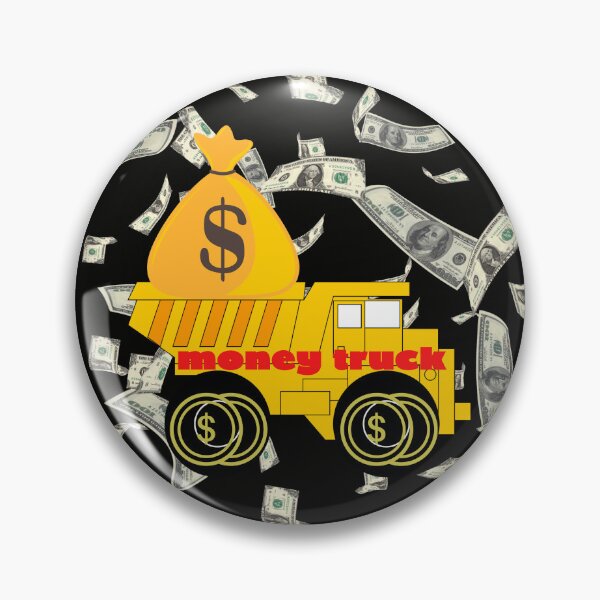 Item preview, Money truck, manifestation. designed and sold by Viral-Me.