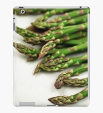 A close up image of fresh asparagus iPad Case/Skin